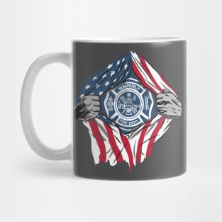 4th of July Firefighter Freedom Mug